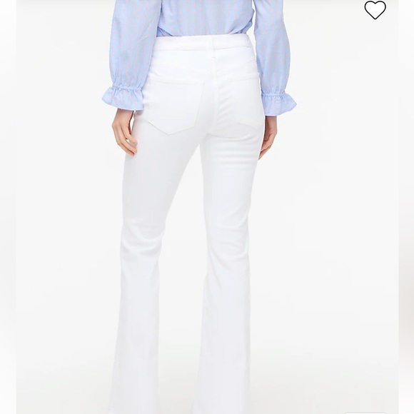 J.Crew Factory Bootcut Jeans * NIP 27P optic white - Picture 4 of 6